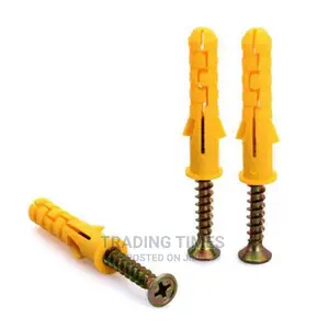 Wall Plug With Screw (4")