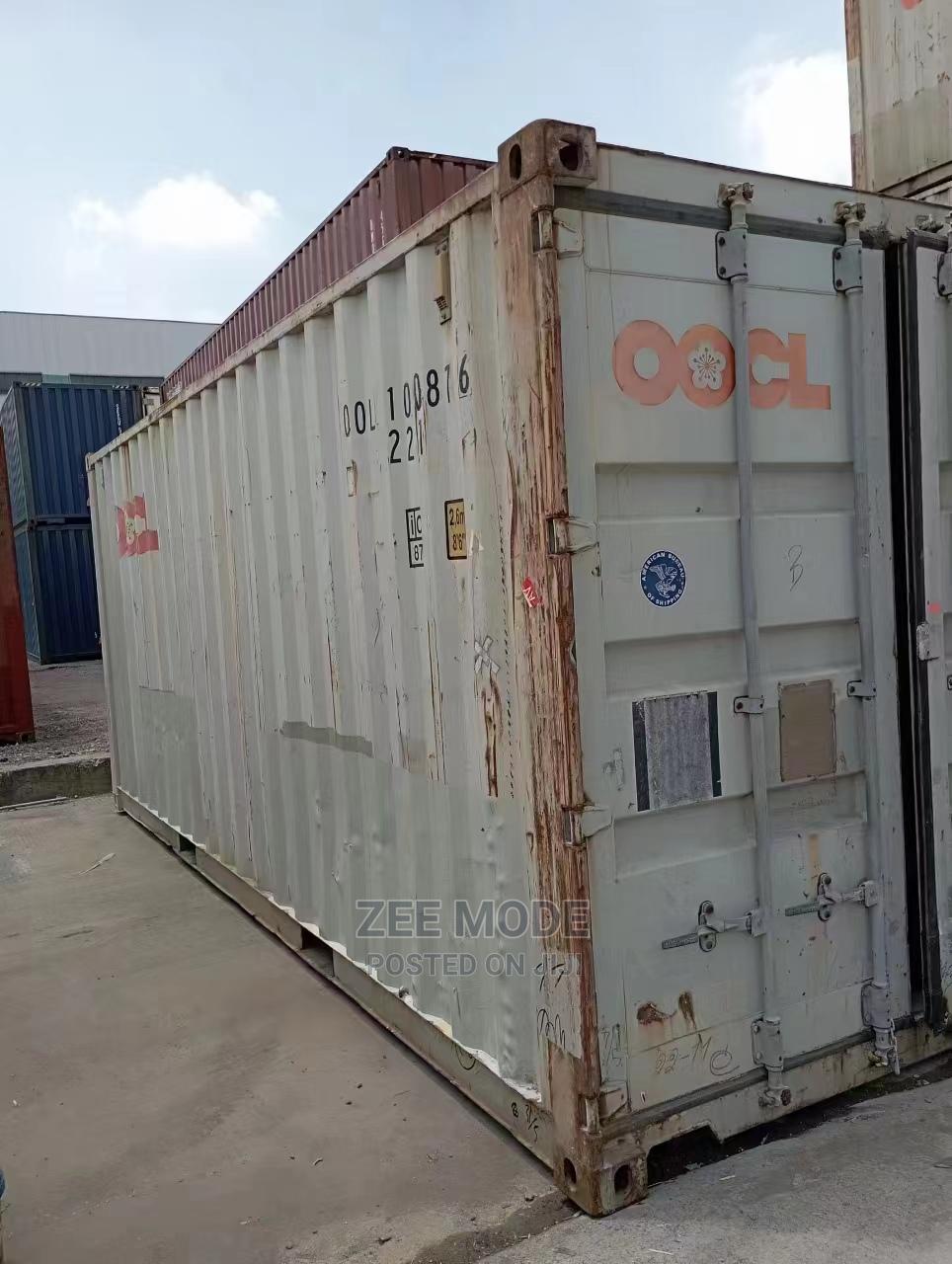 20ft Container for Sale 1 Unit OOCL Make in Embakasi Manufacturing Equipment, Zee Mode