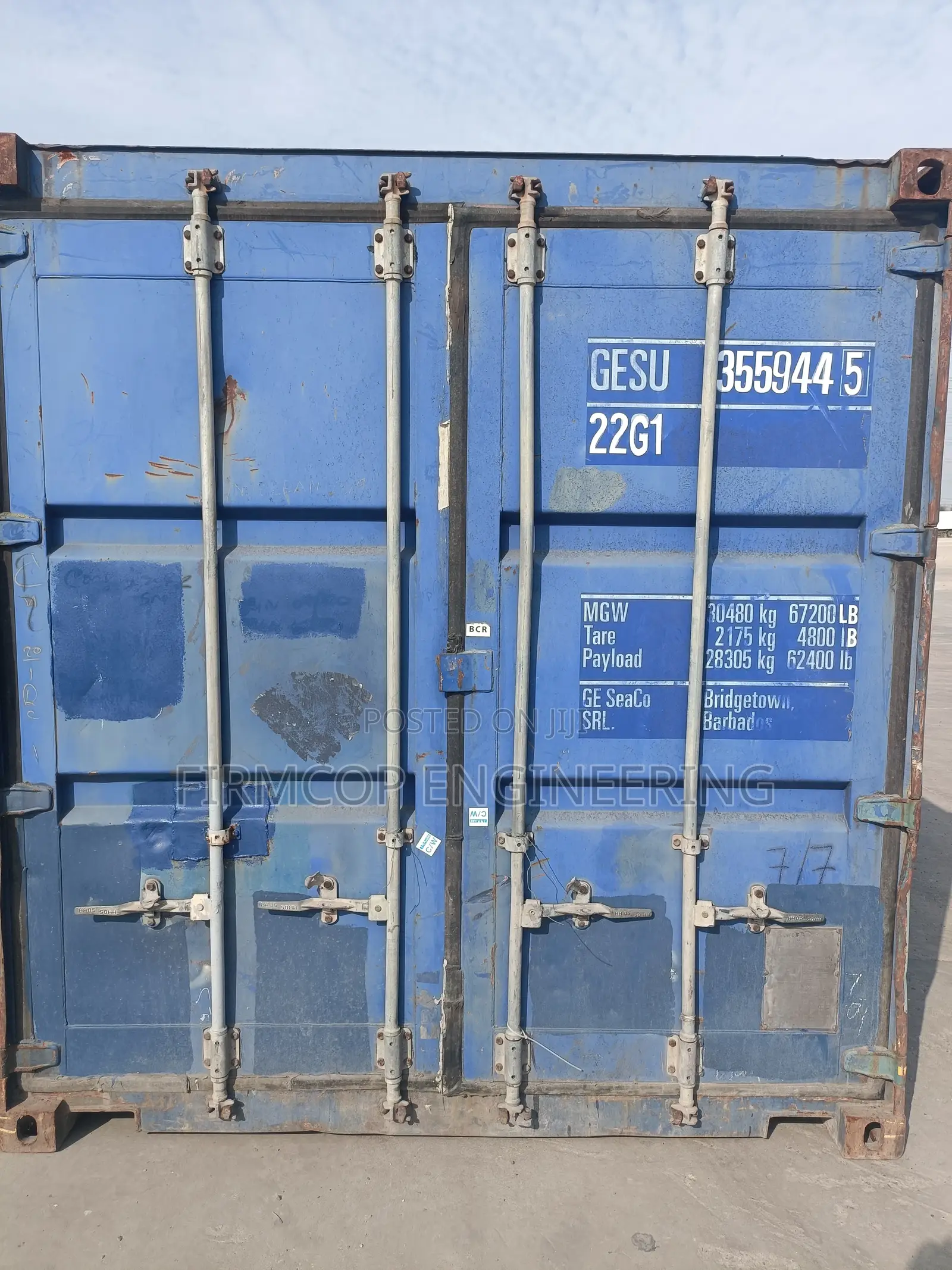 Clean 40ft Container for Sale - Gesu