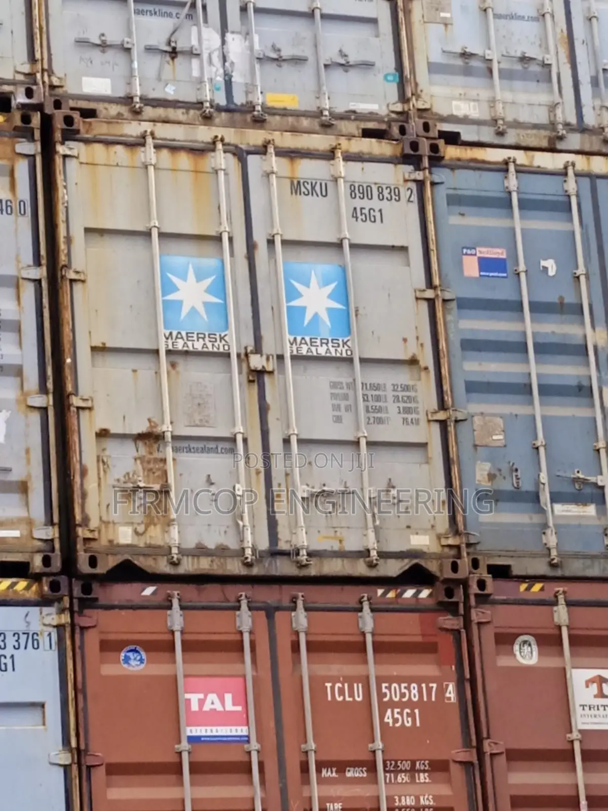 40FT HC Containers for Sale - Maersk Make