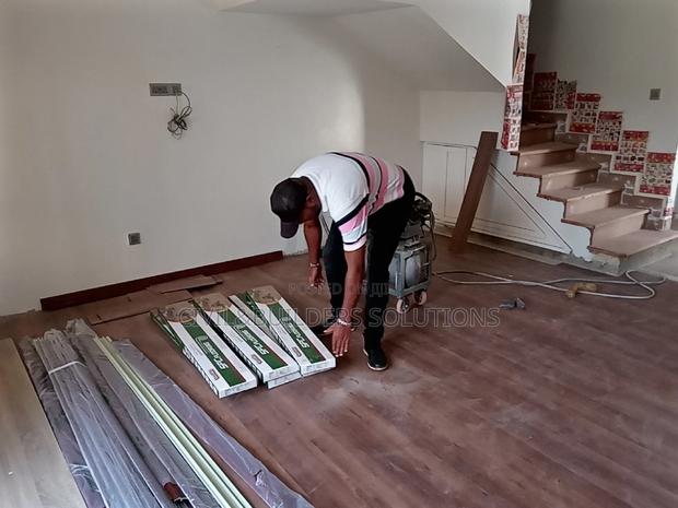 Laminate Floor Tiles ( Peel and Stick Type) - main view