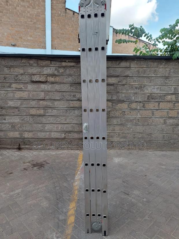 Aluminium Multipurpose Ladder 32ft - thumbnail 3