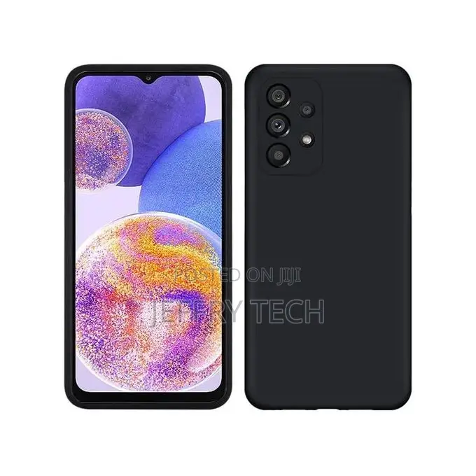 Galaxy A23 Case, Soft Silicone Smooth Flexible Rubber Shockp