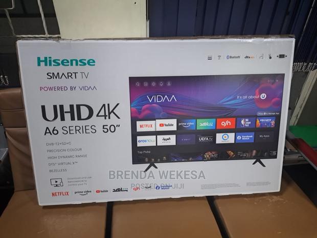 Hisense 50′′ Uhd Smart Tv 50a6By - main view