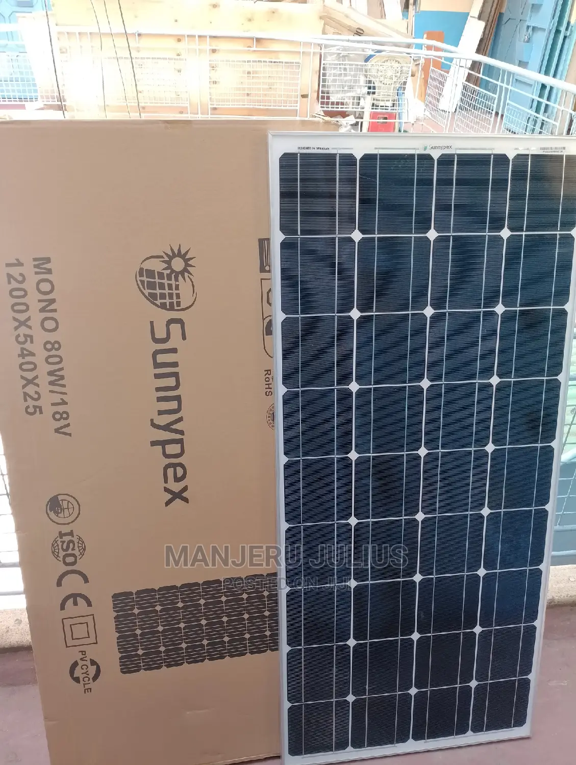80 Watts Solar Panel