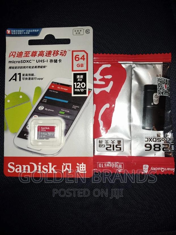 Sandisk Ultra Memory Card 64gb + Card Reader - thumbnail 3