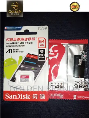 Sandisk Ultra Memory Card 64gb + Card Reader