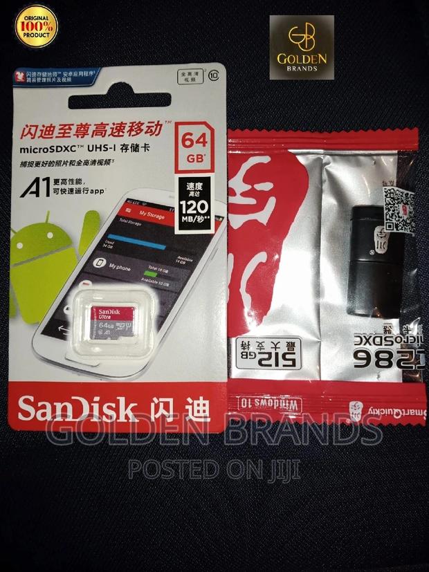 Sandisk Ultra Memory Card 64gb + Card Reader - thumbnail 4
