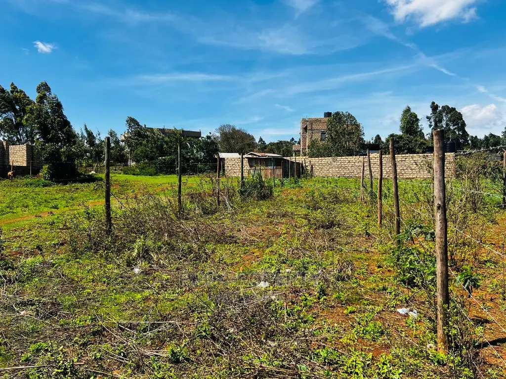 Prime Residential Plot for Sale in Kikuyu ,Gikambura.
