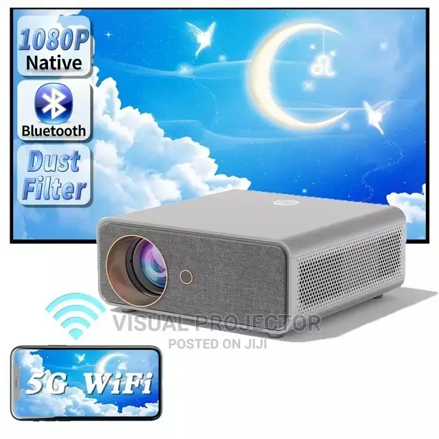 Projector Ultra HD , Wifi , Speakers ,Netflix Youtube