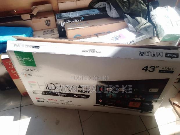 Syinix Frameless Smart Android Tv - main view