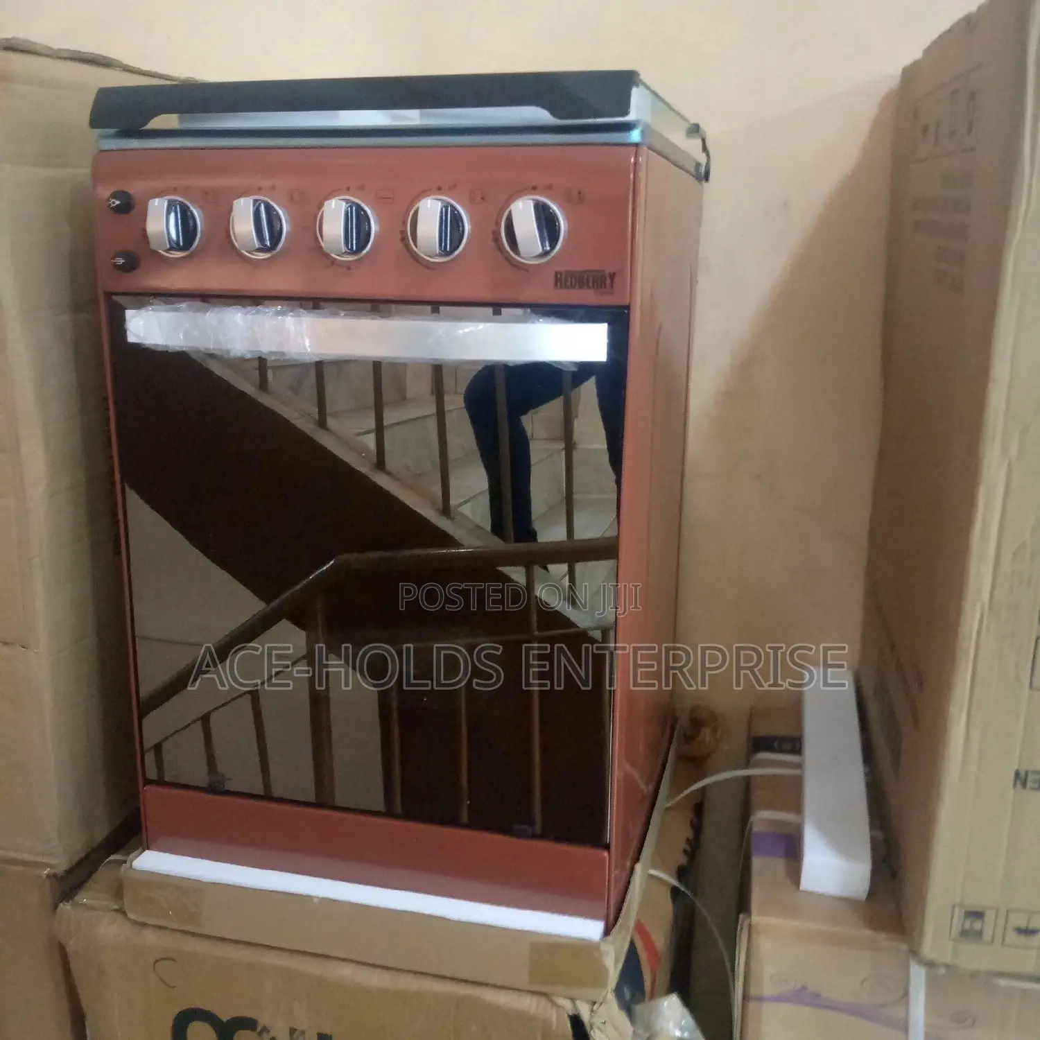 Redberry 4 Gas Cooker