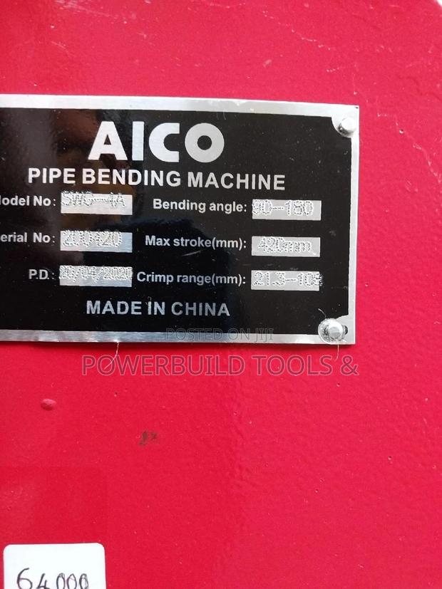 Hydraulic 1/2" to 4" Pipe Bender. - thumbnail 2