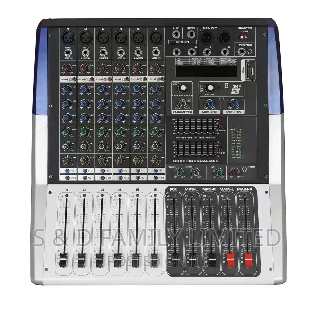 Yamaha KV 6 Channels Powered Mixer