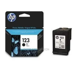 HP 123 Black Cartridge