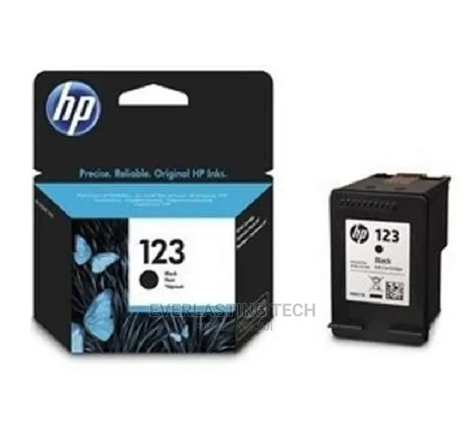 HP 123 Black Cartridge