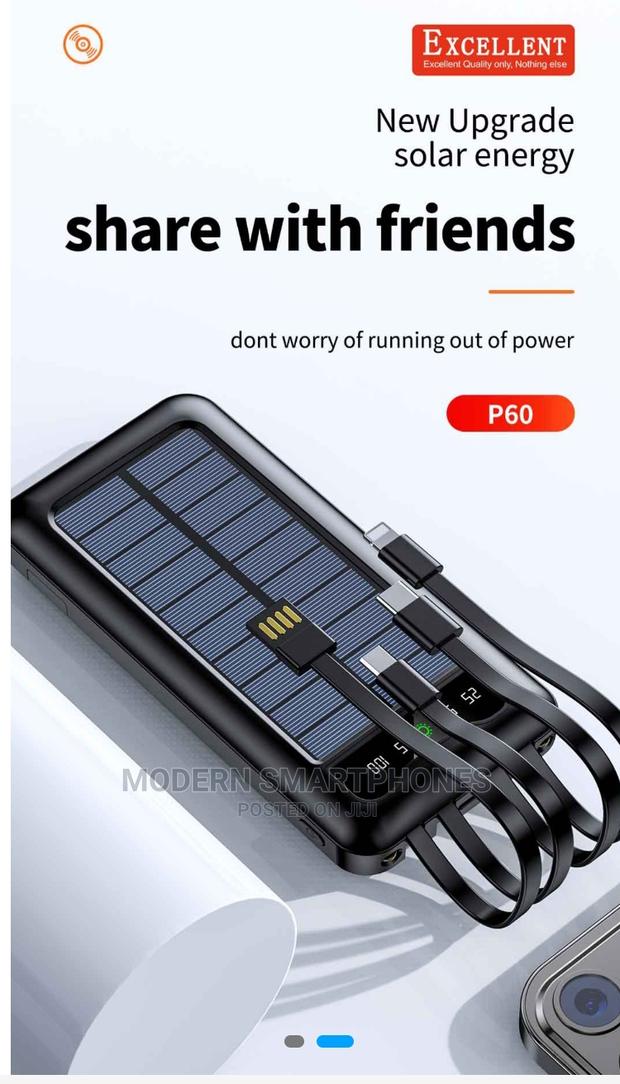 12000 Solar POWERED BANK - thumbnail 3