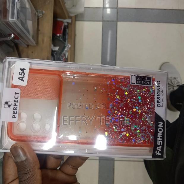 Glitter Camshield Case for Samsung Galaxy A54 - thumbnail 3