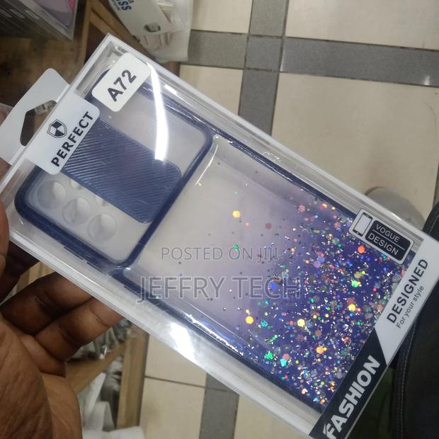 Glitter Camshield Case for Samsung Galaxy A72 - main view