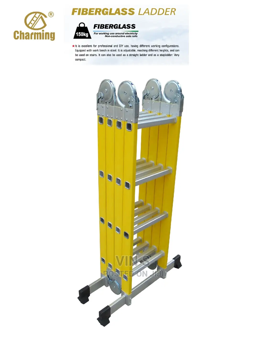 Multifolding Fibreglass Ladders Fiberglass Ladders)