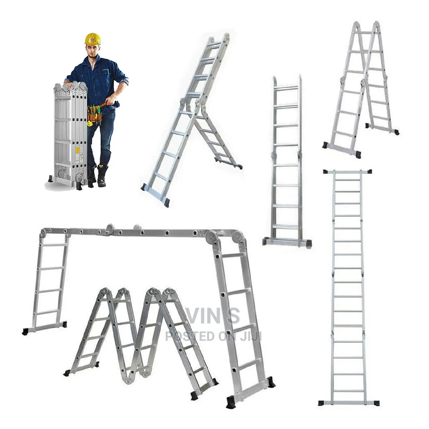 Multifolding Aluminium Ladders Aluminium Ladders/