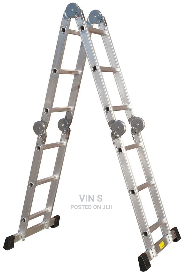 Multi Folding Aluminium Ladders: Aluminium Ladders; - main view