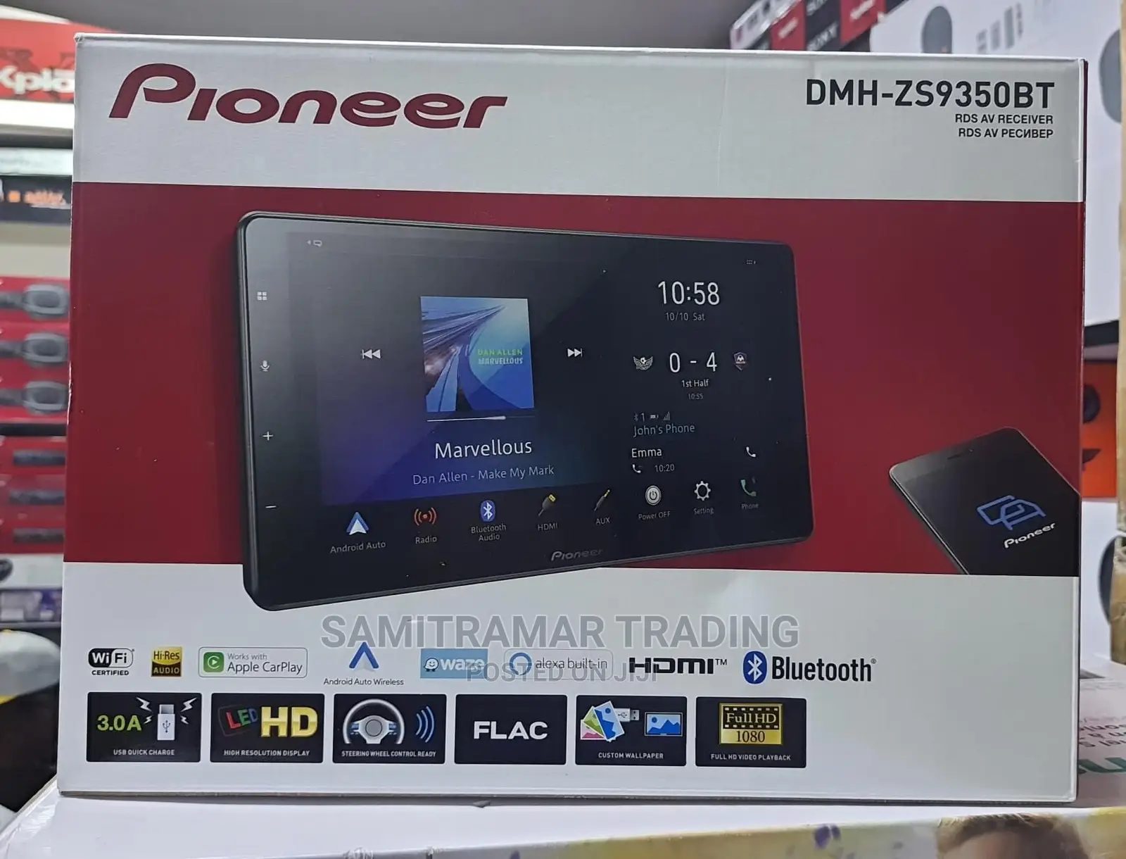 DMH-Zs9350bt Non-Din 9" Separate Type Multimedia Av Receiver