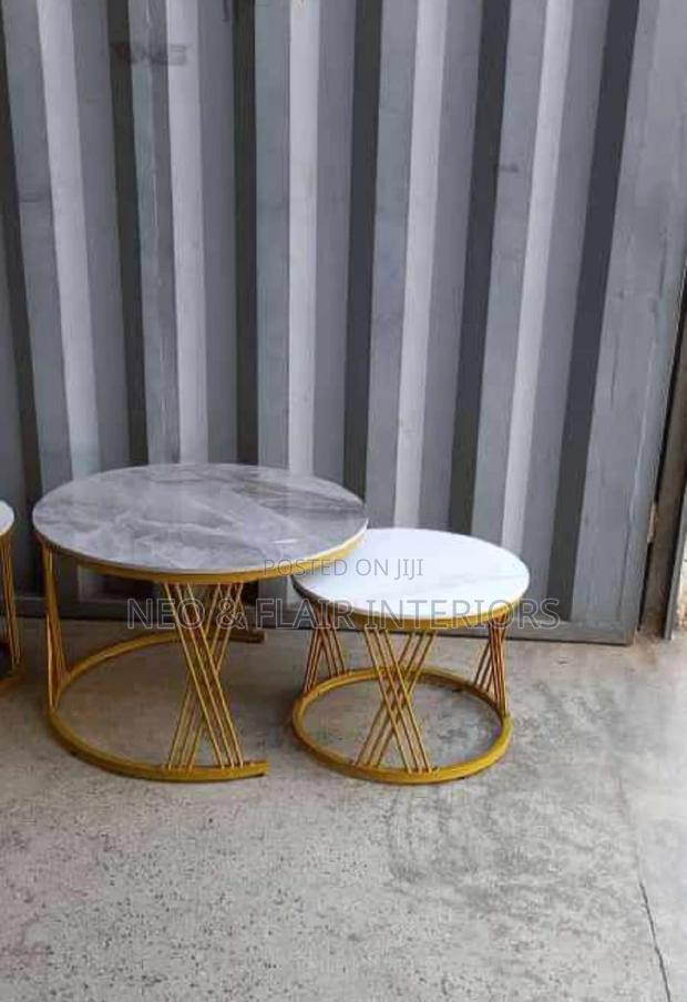 Pure Marble Nesting Tables - main view