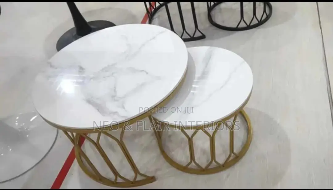 Unique Marble Nesting Tables
