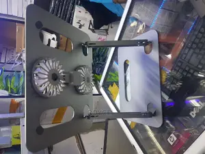 Aluminium Alloy Laptop Stand With 2 Fans