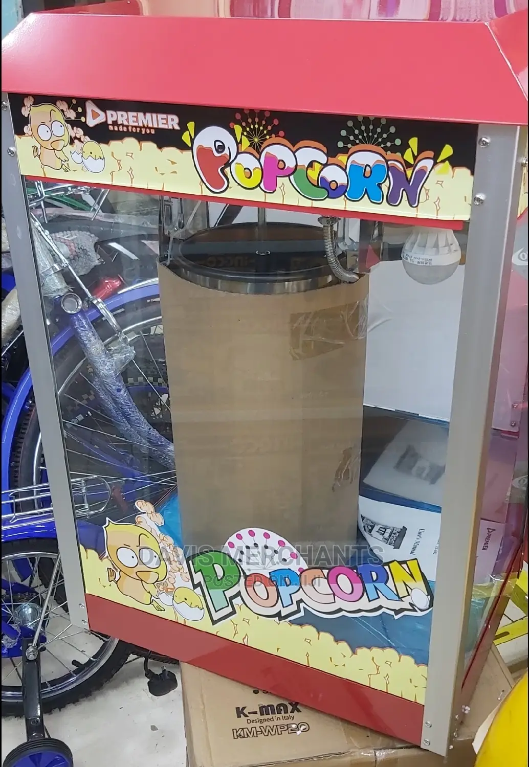 Premier Commercial Popcorn Machine High Production Rate