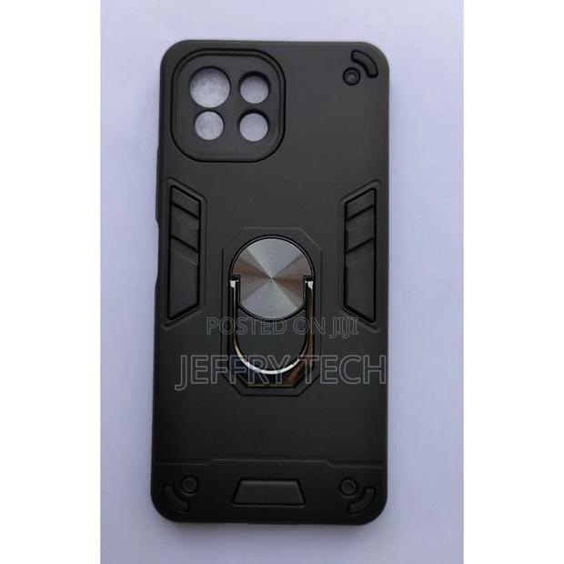 Metal Ring Car Holder for Xiaomi Mi 11 Lite - BLACK