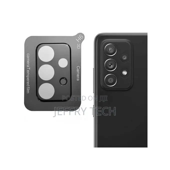 Samsung Galaxy A52S 3D Camera Lens Glass - Black