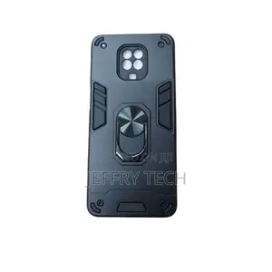 Cover With Metal Ring for Xiaomi Redmi Note 9s / 9 Pro.