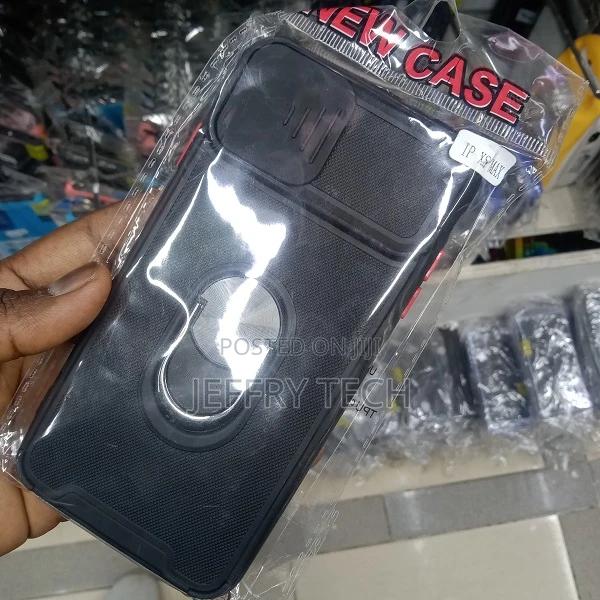 Sliding Camera Cover Case With Ring Holder for iPhone XS Max - thumbnail 3