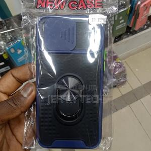 Sliding Camera PC + TPU Case for iPhone 12 / 12 Pro-Black - thumbnail 2