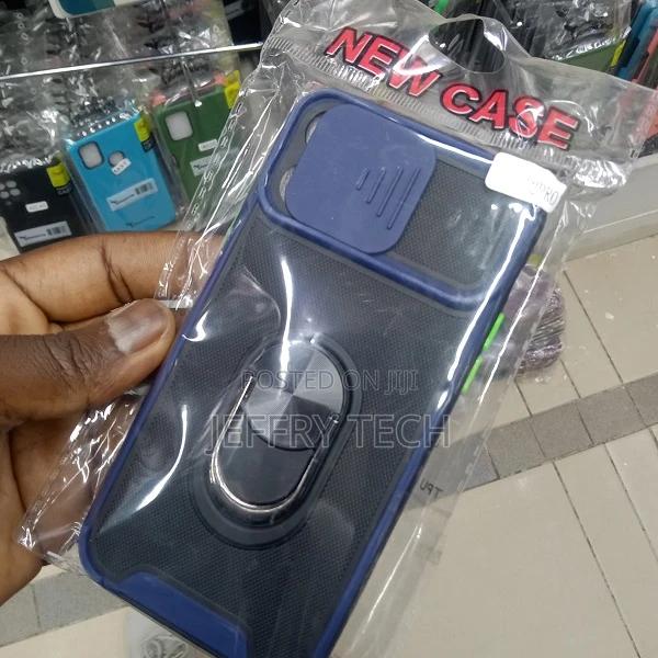 Sliding Camera PC + TPU Case for iPhone 12 / 12 Pro-Black - thumbnail 3