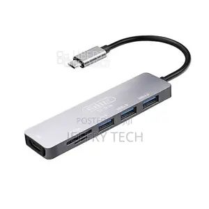 6 in 1 HD USB-C Multi-Function Adapter-Et-W18