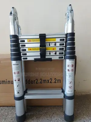 Aluminium Double Telescopic Ladder 4.4meters