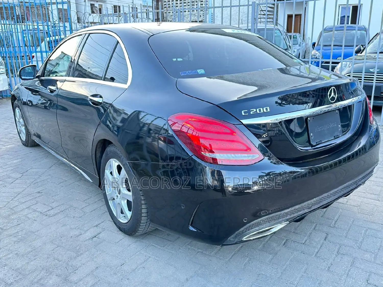 Mercedes-Benz C200 2015 Black