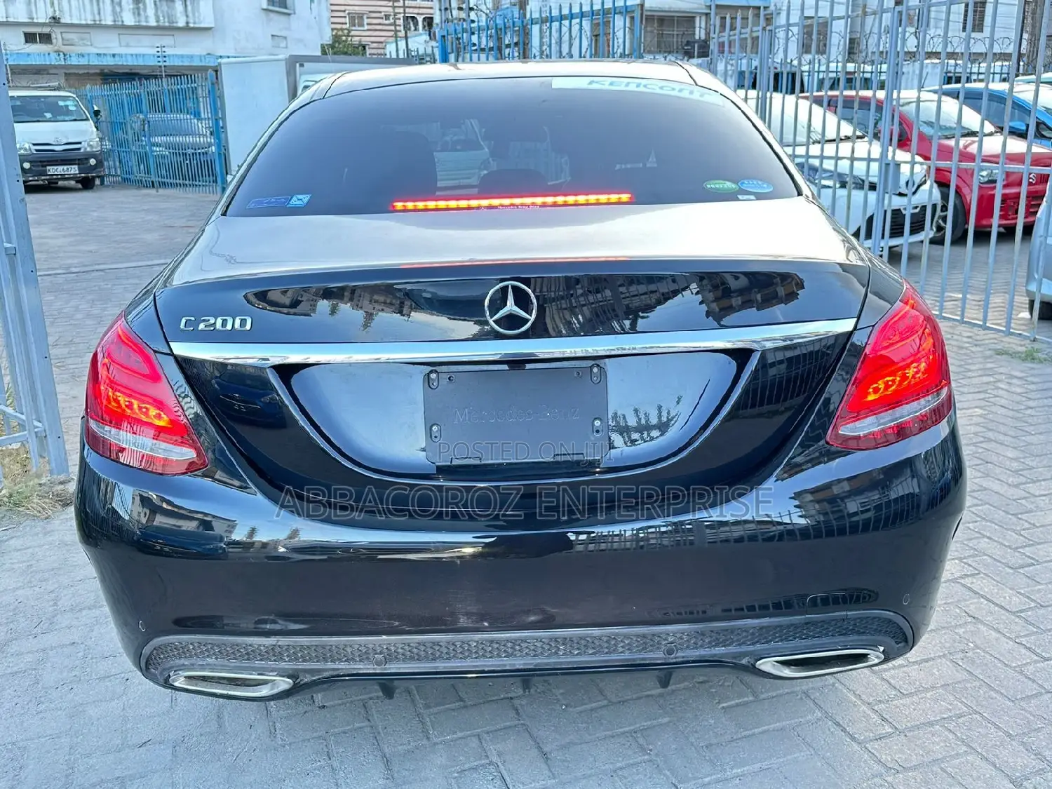 Mercedes-Benz C200 2015 Black