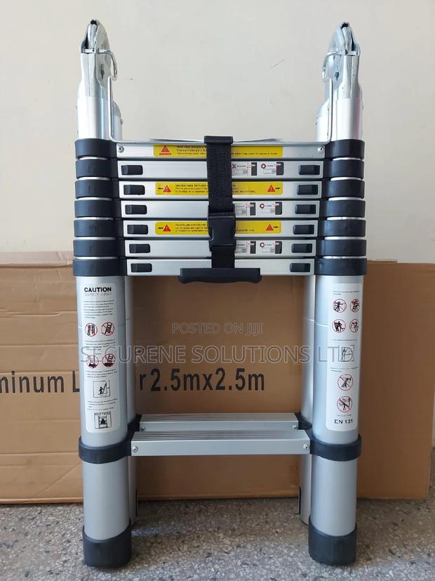 Aluminium Double Telescopic Ladder 5meters - main view