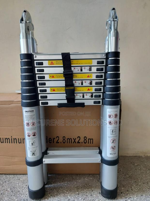 Aluminium Double Telescopic Ladder 5.6meters - main view