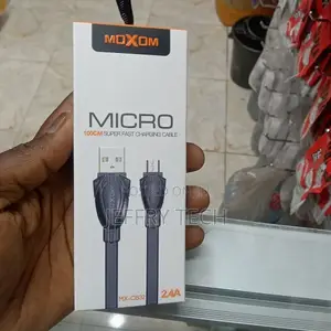 Cable Phone Moxom Data USB to Micro 3A High Elastic 1000mm