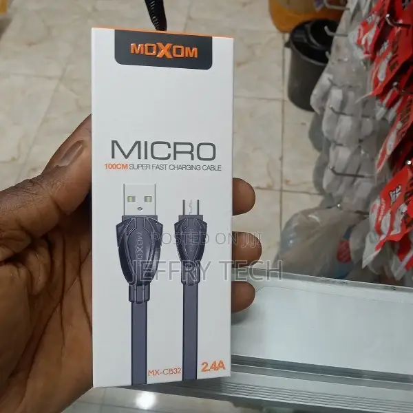Cable Phone Moxom Data USB to Micro 3A High Elastic 1000mm