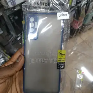 Tecno Camon 17 Pro Smoke Matte Phone Cases Color Borber Shoc