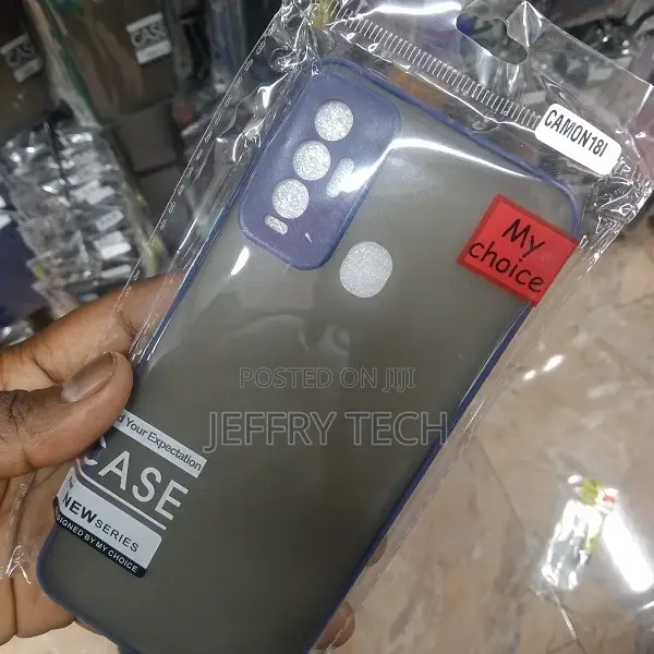 Back Cover Case for Tecno Camon 18i Camera Protection | Smok