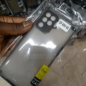 Back Cover Case for Oppo A94 (Camera Protection | Smoke Tran