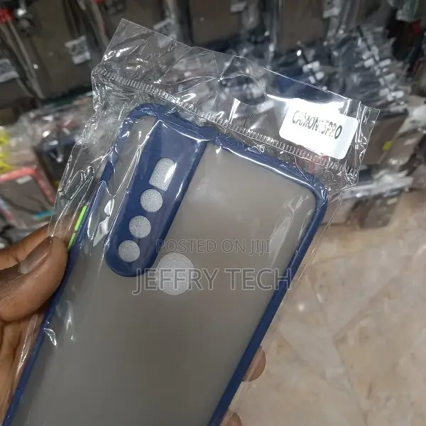 Tecno Camon 15 Pro Smoke Cover With Camera Protection || Tec