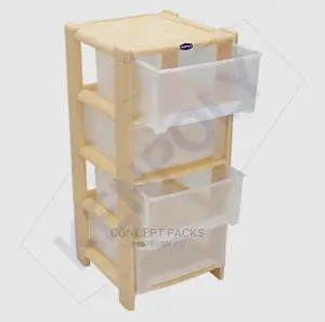 Small Drawer 4 Stack L 380 × W × 380 × H 840mm
